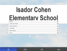 Tablet Screenshot of isadorcohen.com